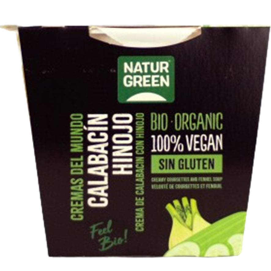 Crema de Calabacin Al Hinojo Bio 310 ml | Naturgreen - Dietetica Ferrer
