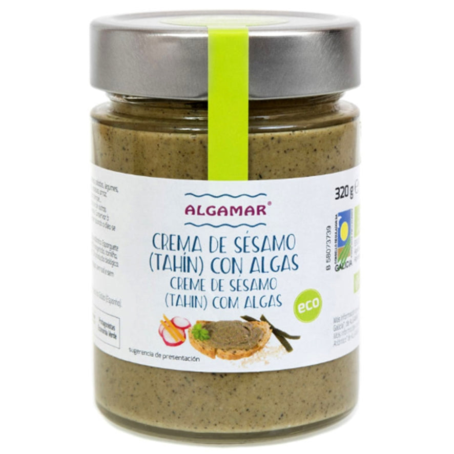 Creme de Gergelim e Algas Orgânico 320 gr | Algamar
