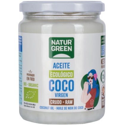 Aceite Virgen de Coco Bio | Naturgreen - Dietetica Ferrer