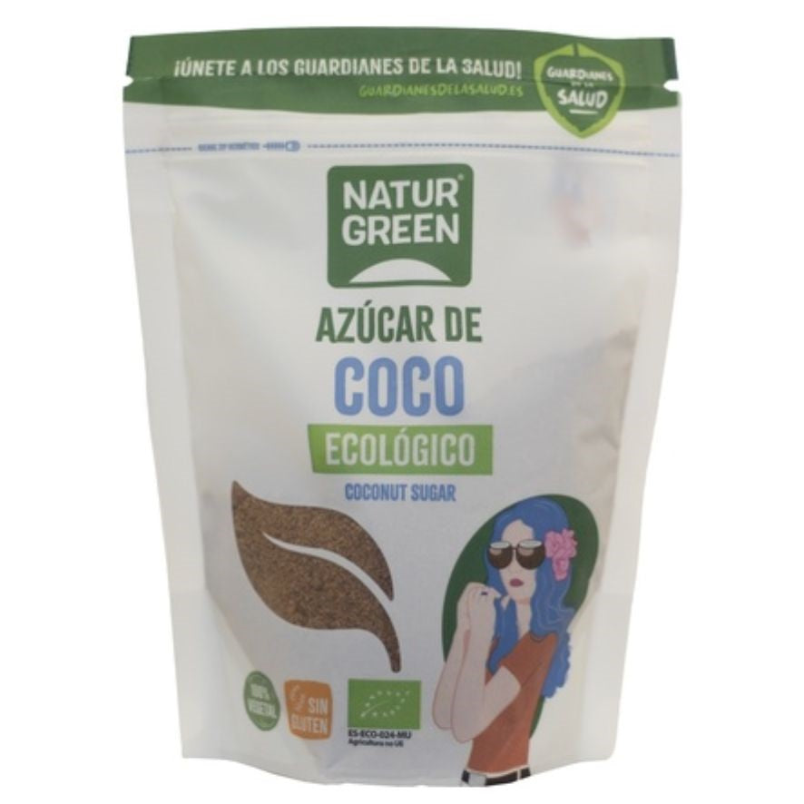 Azucar de Coco Bio 300 gr | Naturgreen - Dietetica Ferrer