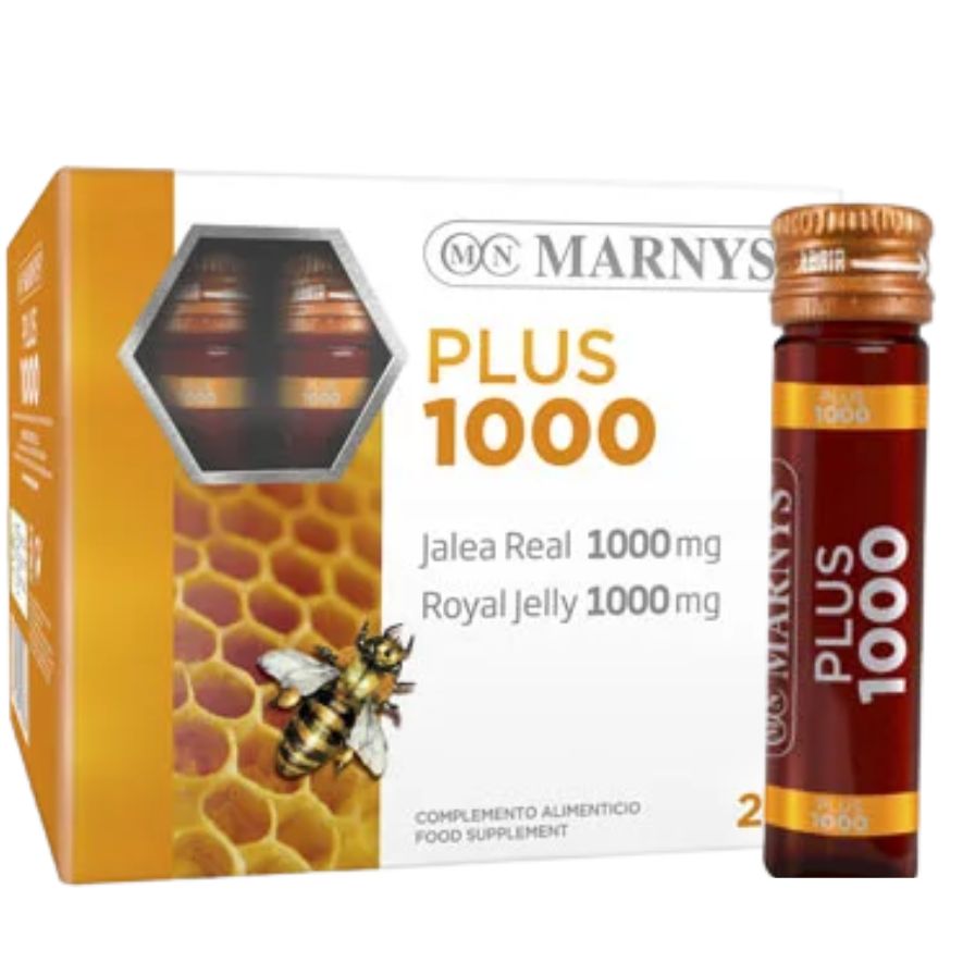 Jalea Real Plus 1000 mg 20 viales | Marnys - Dietetica Ferrer