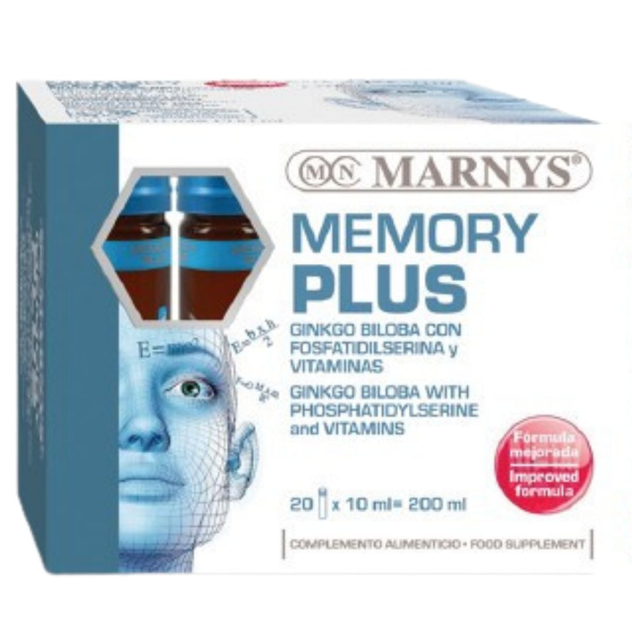 Memory Plus 20 Viales | Marnys - Dietetica Ferrer