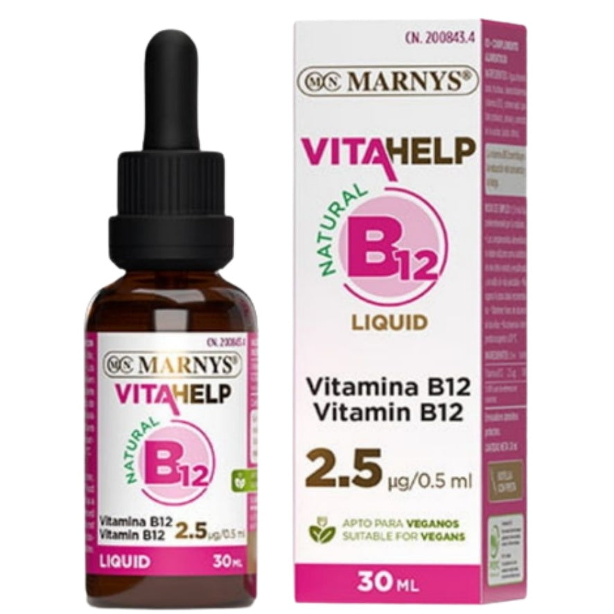 Vitamina B12 Liquida 30 ml | Marnys - Dietetica Ferrer