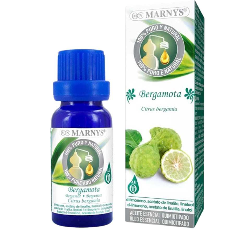 Aceite Esencial Alimentario de Bergamota 15 ml | Marnys - Dietetica Ferrer