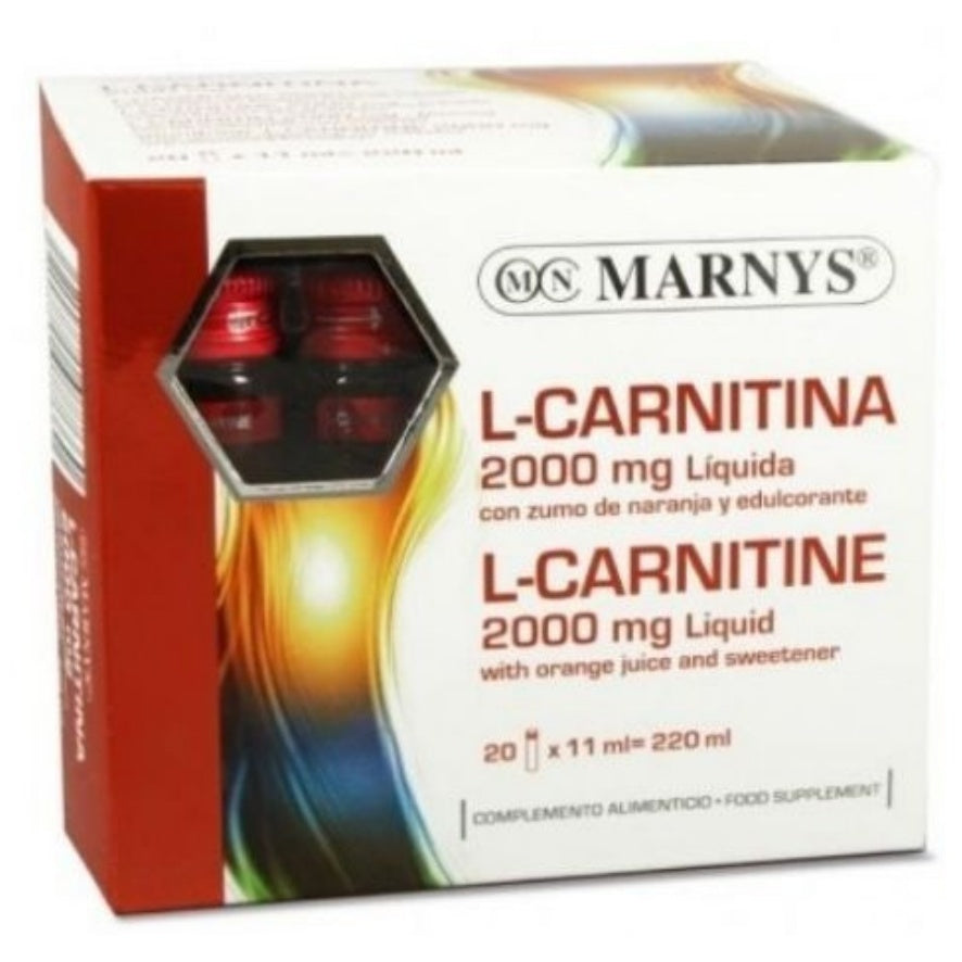 L Carnitina 2000 20 Viales | Marnys - Dietetica Ferrer