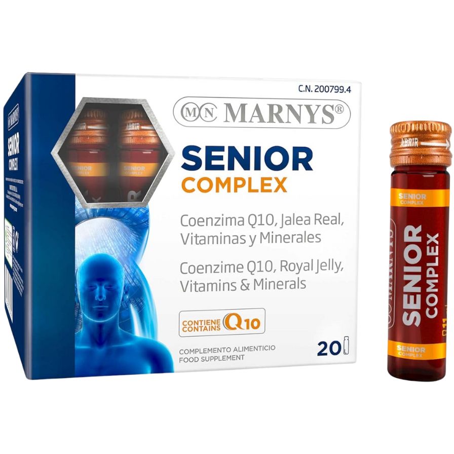 Senior Complex Q10 20 Viales | Marnys - Dietetica Ferrer