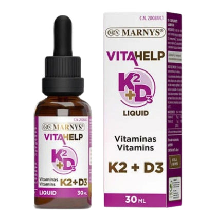 Vitamina K2 + D3 Liquida 30 ml | Marnys - Dietetica Ferrer