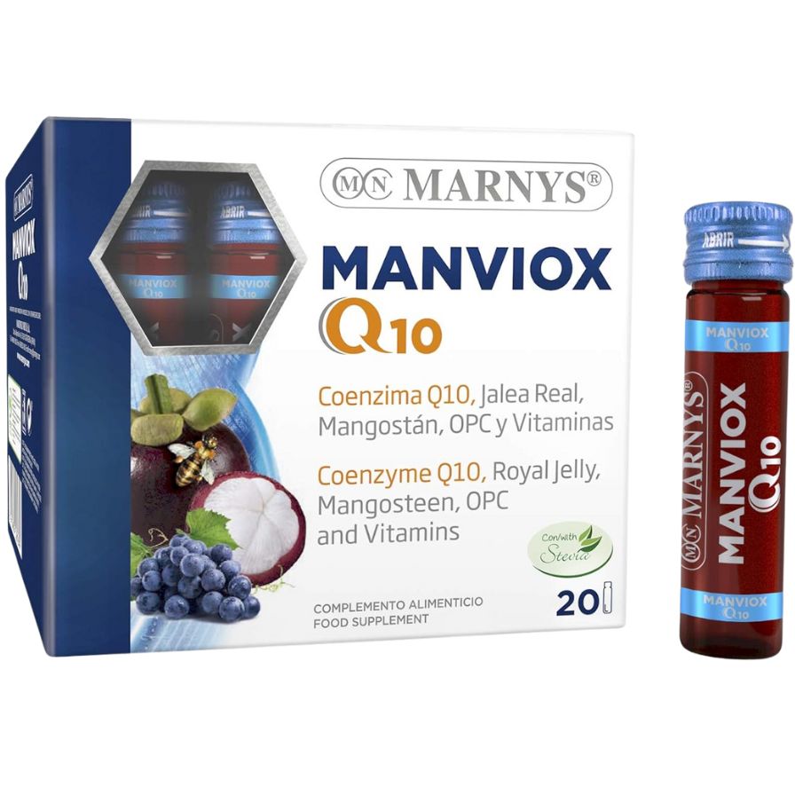 Manviox Q10 20 Viales | Marnys - Dietetica Ferrer