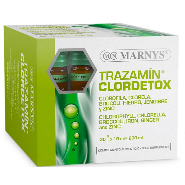 Trazamin Clordetox 20 Viales | Marnys - Dietetica Ferrer