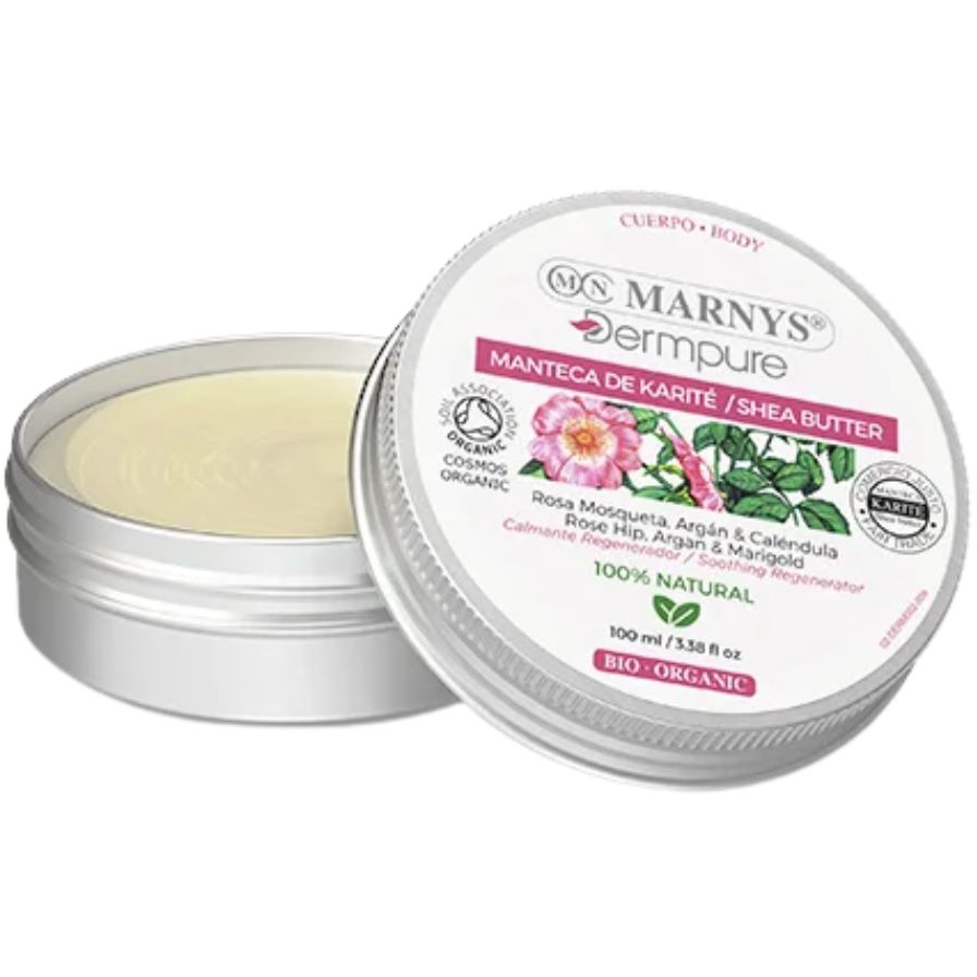 Manteca de Karite Espino Amarillo y Calendula 100 gr | Marnys - Dietetica Ferrer