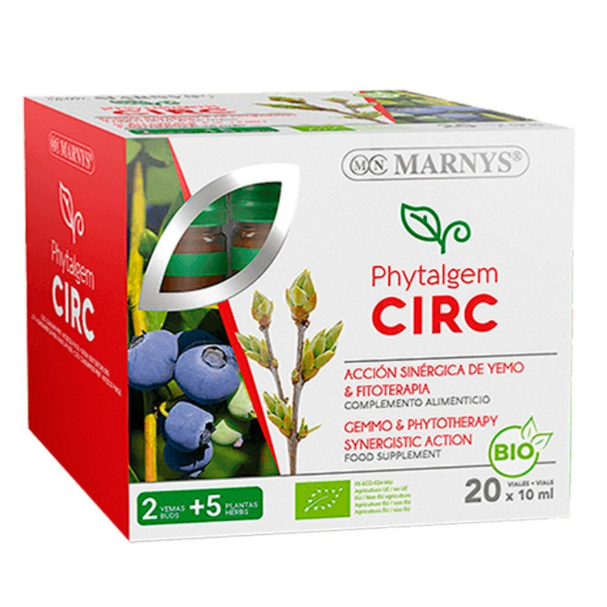 Phytalgem CIRC 20 Viales | Marnys - Dietetica Ferrer