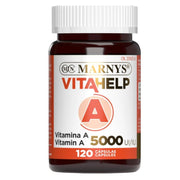 Vitahelp Vitamina A 5000 UI 120 Perlas | Marnys - Dietetica Ferrer