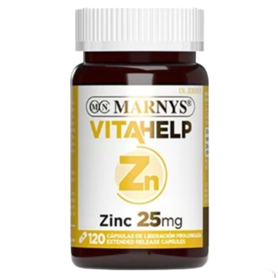 Vitahelp Zinc 25 Mg 120 Perlas | Marnys - Dietetica Ferrer