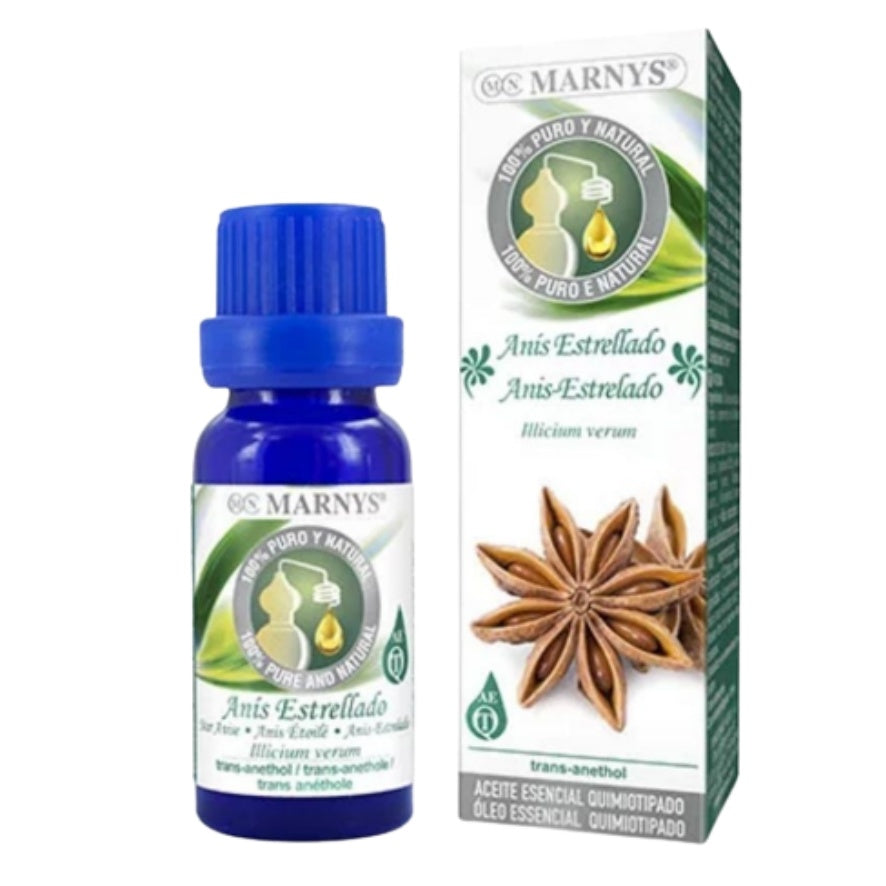 Aceite Esencial Alimentario de Anis Estrellado 15 ml | Marnys - Dietetica Ferrer