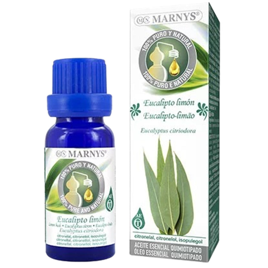 Aceite Esencial Alimentario de Eucalipto Limon 15 ml | Marnys - Dietetica Ferrer