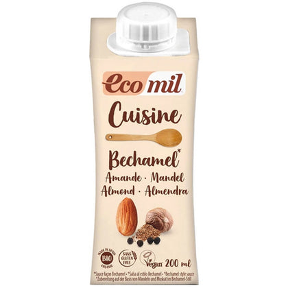 Crema Vegetal Bechamel Cuisine Bio 200 ml | Ecomil - Dietetica Ferrer