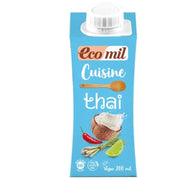 Crema Vegetal Cuisine Thai Coco Bio 200 ml | Ecomil - Dietetica Ferrer