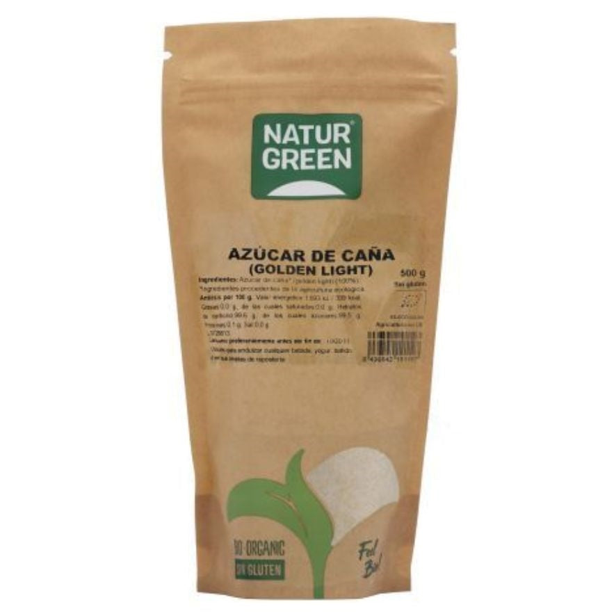 Azucar de Caña Golden Light Bio 500 gr | Naturgreen - Dietetica Ferrer
