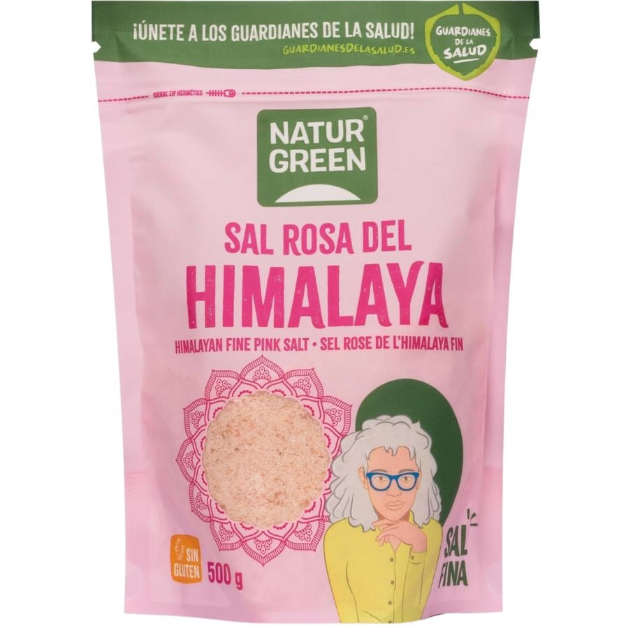 Sal Rosa del Himalaya Fina | Naturgreen - Dietetica Ferrer