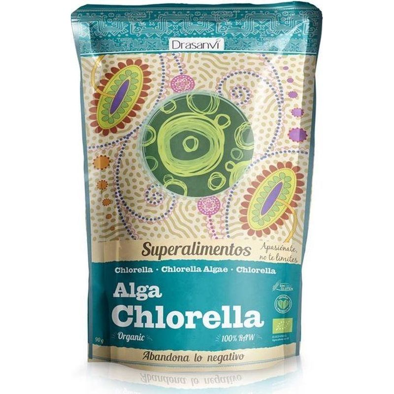 Alga Chlorella Bio 90 gr | Drasanvi - Dietetica Ferrer