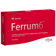 Ferrum6 60 cápsulas | Vitae - Dietetica Ferrer
