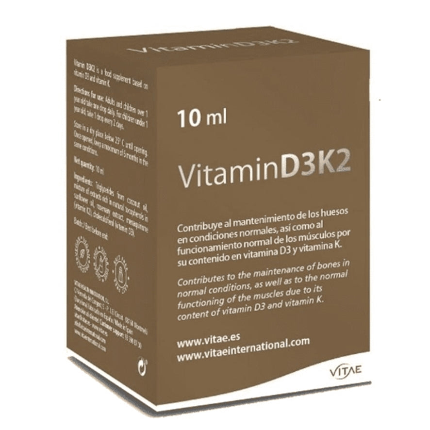 Vitamin D3K2 10ml | Vitae - Dietetica Ferrer