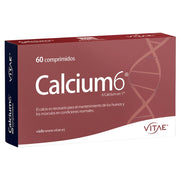 Calcium6 60 comprimidos | Vitae - Dietetica Ferrer