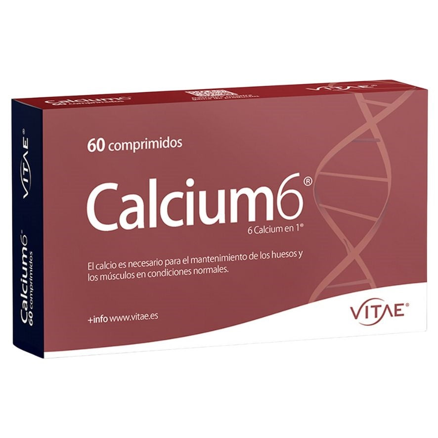 Calcium6 60 comprimidos | Vitae - Dietetica Ferrer