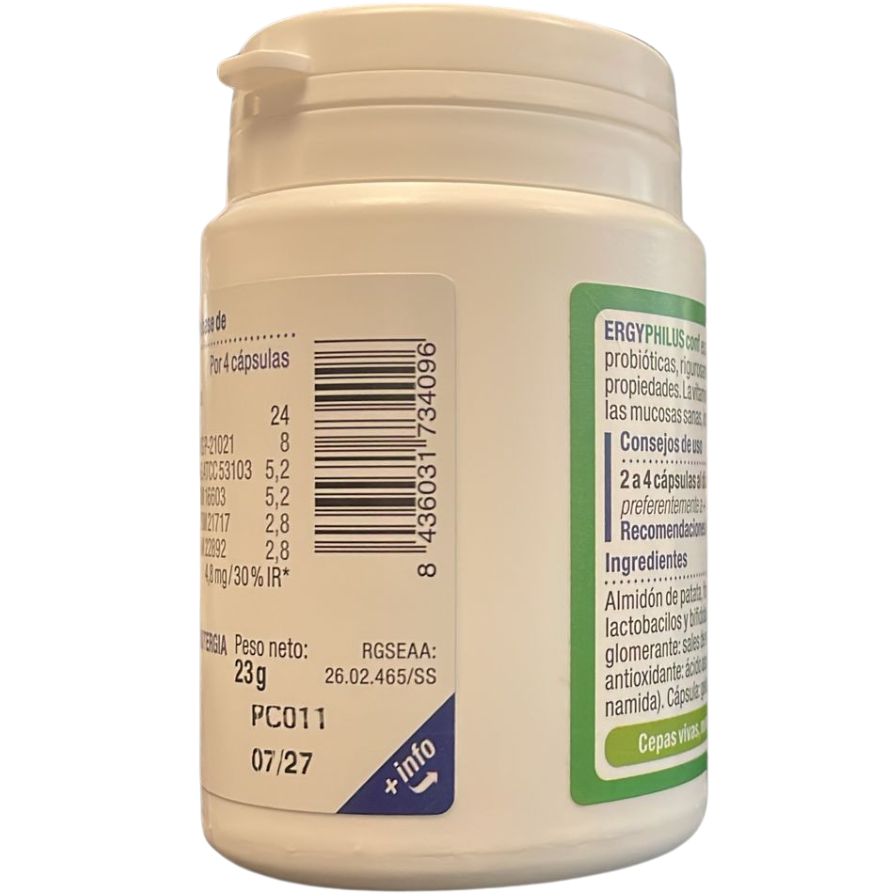 Ergyphilus Conf 60 cápsulas | Nutergia