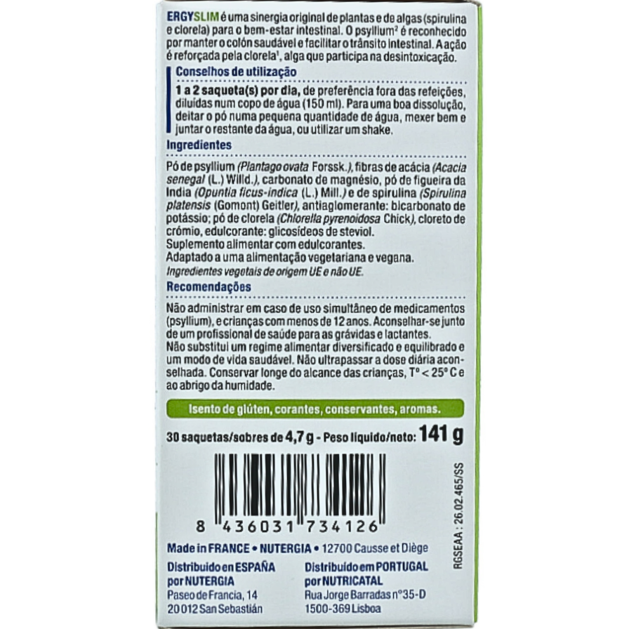 Ergyslim 30 Sobres | Nutergia