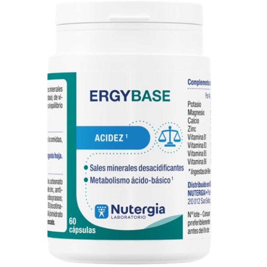 Ergybase 60 cápsulas | Nutergia - Dietetica Ferrer