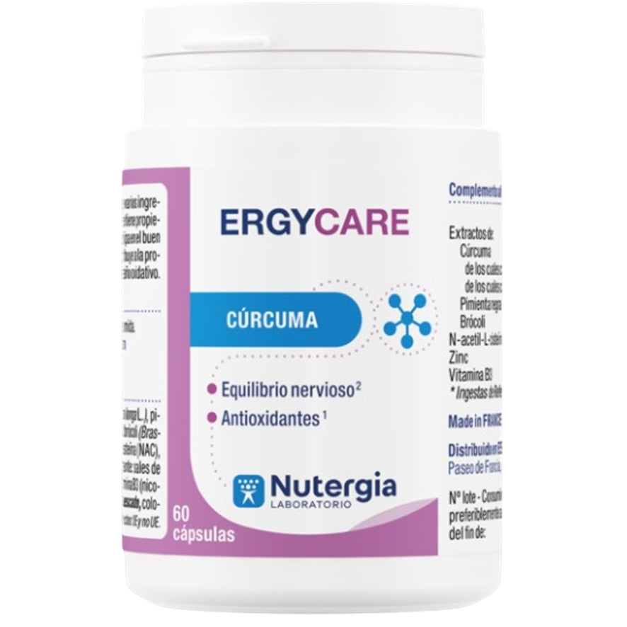 Ergycare 60 cápsulas | Nutergia - Dietetica Ferrer