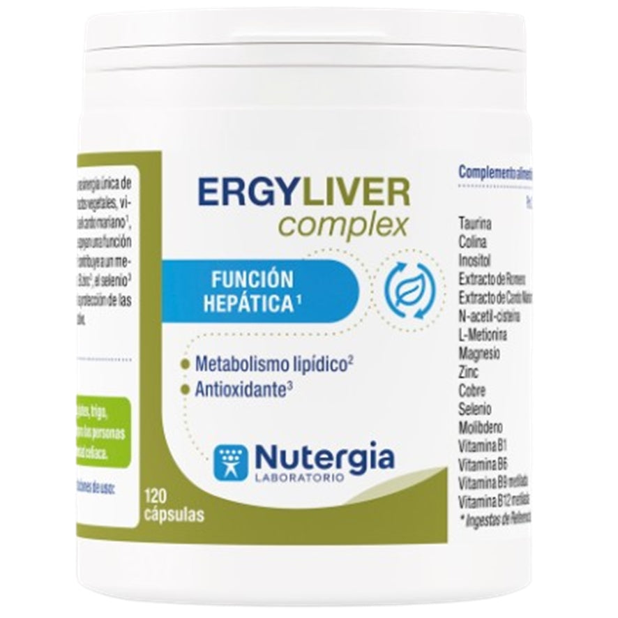 Ergyliver Complex 120 cápsulas | Nutergia - Dietetica Ferrer