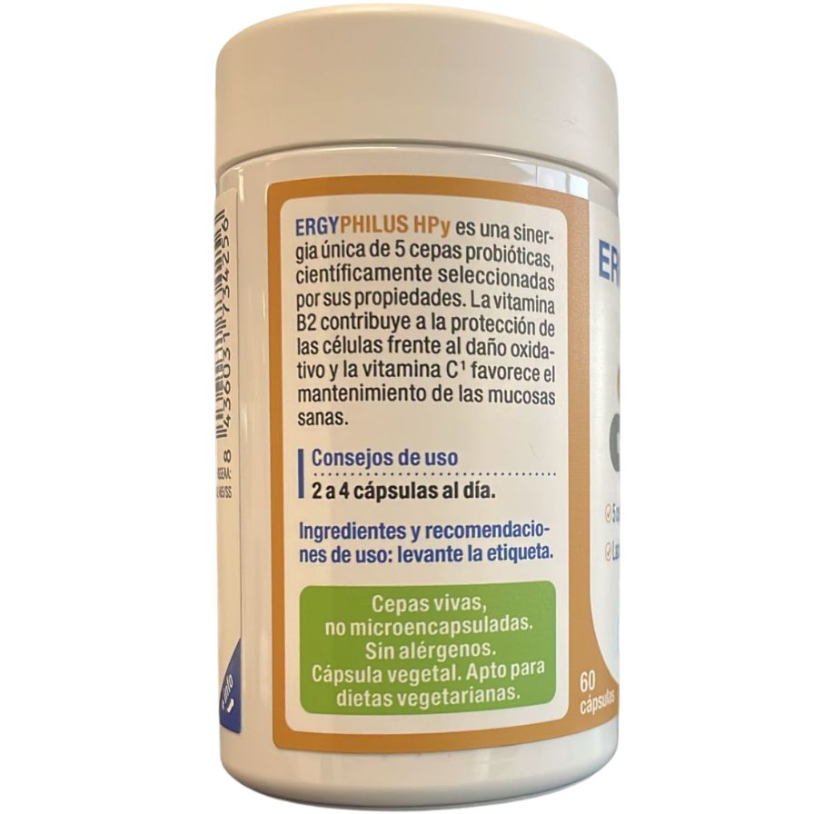 Ergyphilus Hpy 60 cápsulas | Nutergia