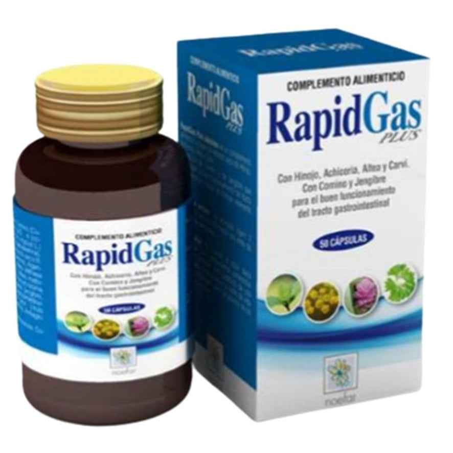 Rapidgas Plus 50 cápsulas | Noefar