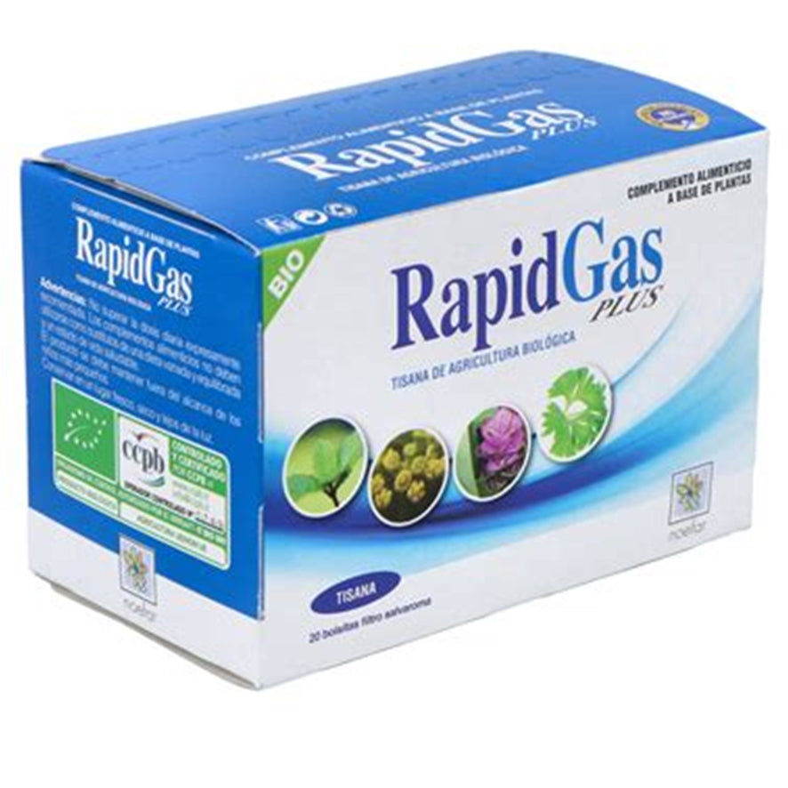 Rapidgas Plus Biotisana 20 Bolsitas | Noefar