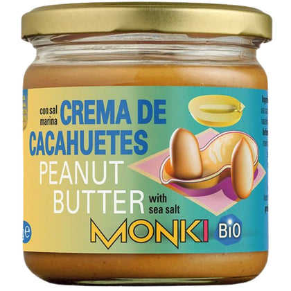 Crema de Cacahuetes Bio | Monki - Dietetica Ferrer
