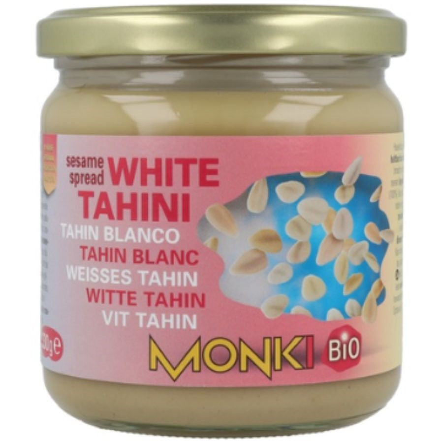Tahin Blanco sin Sal Bio 330 gr | Monki - Dietetica Ferrer