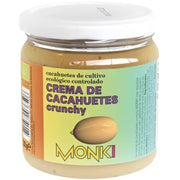 Crema de Cacahuete Crunchy Bio 330 gr | Monki - Dietetica Ferrer