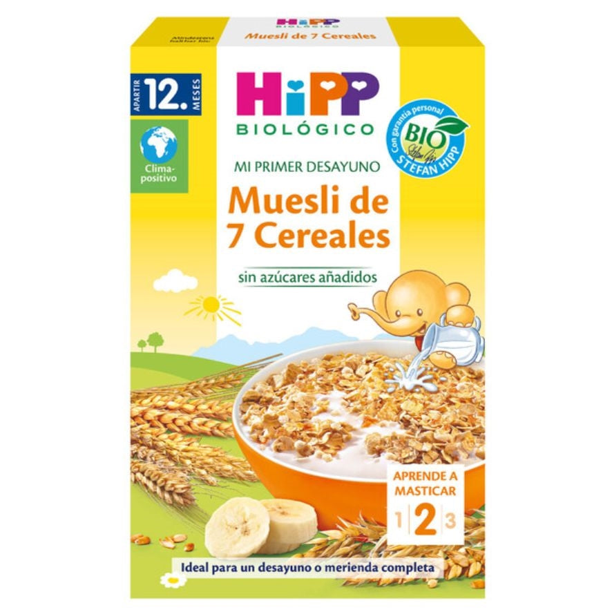 Muesli De 7 Cereales Bio 200 Gr | Hipp
