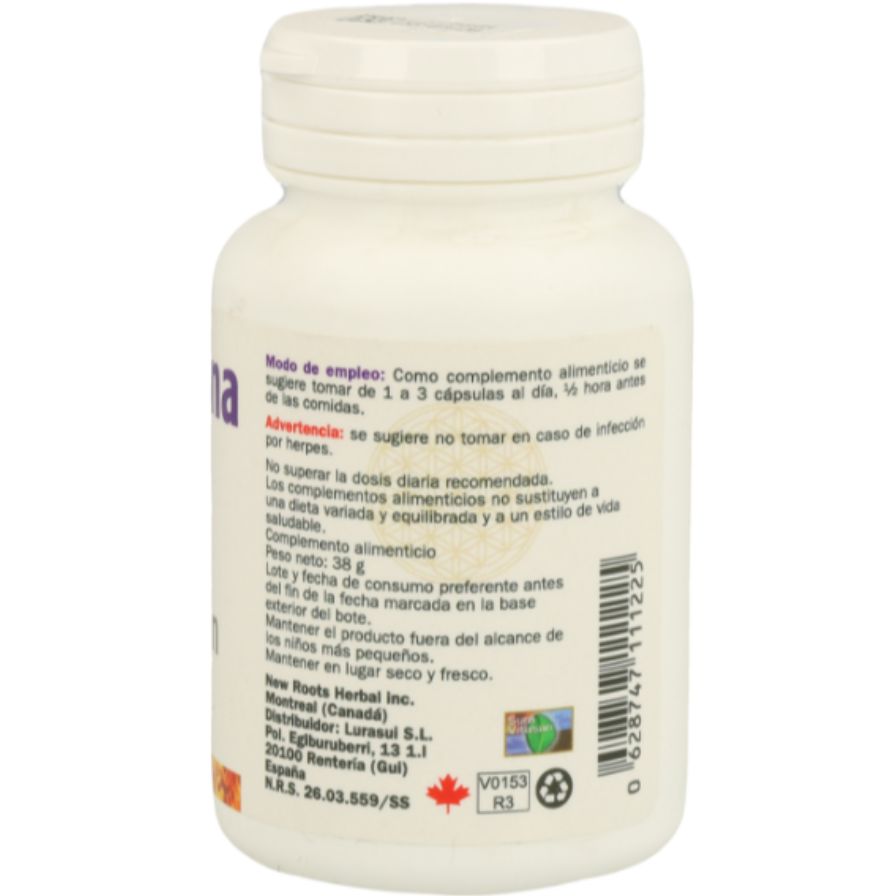 L-Arginina 500mg 50 Capsulas | Sura Vitasan - Dietetica Ferrer