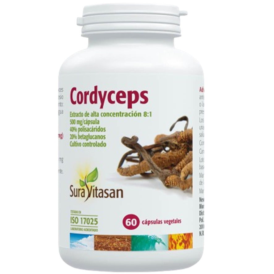 Cordyceps 60 Capsulas | Sura Vitasan - Dietetica Ferrer