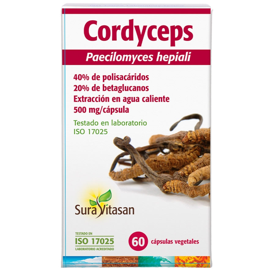 Cordyceps 60 Capsulas | Sura Vitasan - Dietetica Ferrer