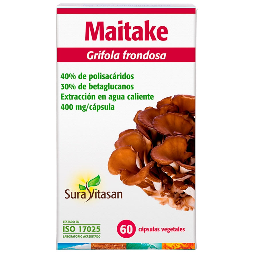 Maitake 60 Capsulas | Sura Vitasan - Dietetica Ferrer