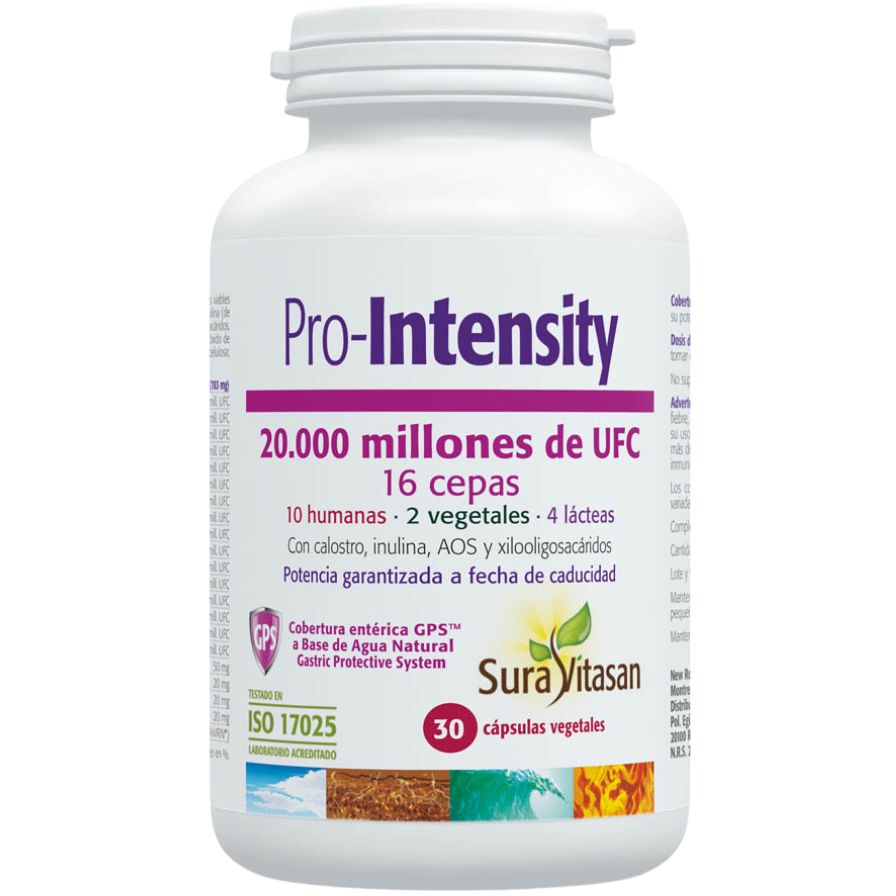 Pro Intensity 30 Capsulas | Sura Vitasan - Dietetica Ferrer