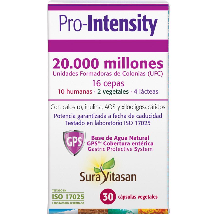 Pro Intensity 30 Capsulas | Sura Vitasan - Dietetica Ferrer