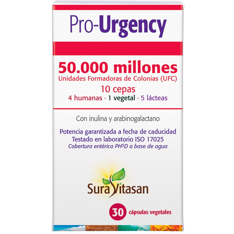 Pro Urgency 30 Capsulas | Sura Vitasan