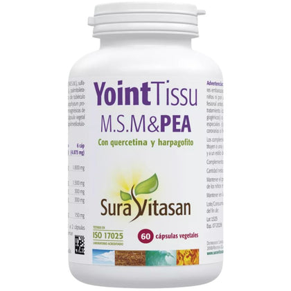 Yoint Tissu MSM 60 Capsulas | Sura Vitasan - Dietetica Ferrer