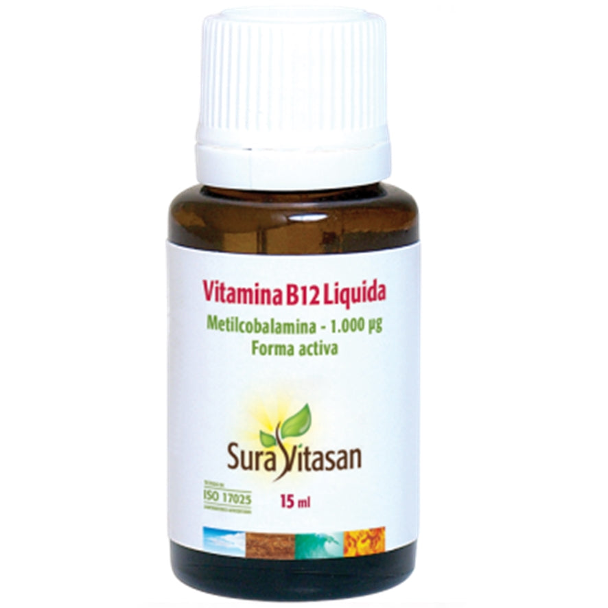 Vitamina B12 Líquida 15 ml | Sura Vitasan