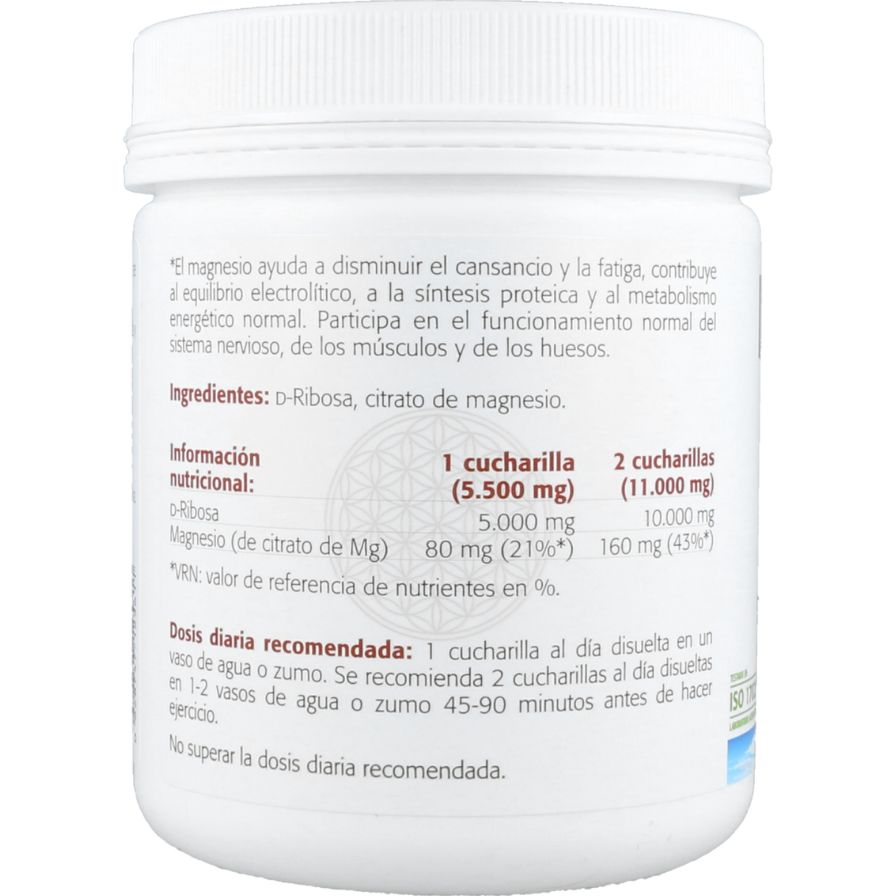 D-Ribose + Magnésio 300 gr | Surata Vitasan